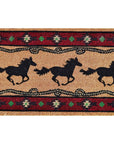 Outdoor Coir Mat - Horses