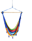 Mexican Chair Hammock - Rainbow