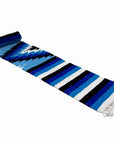 Striped Saltillo Mexican blanket