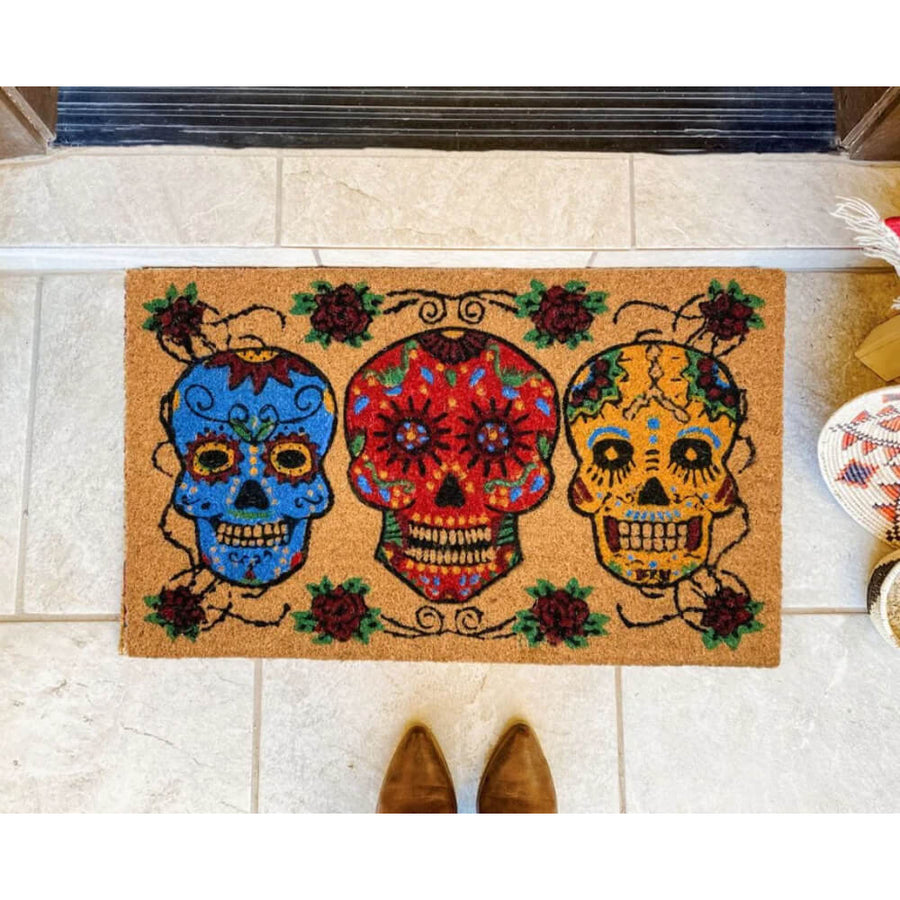Door mat - Mexican Style - Sugar Skulls