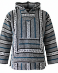 Mexican Baja Hoodie - Grey