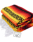 Folded super falsa blanket - Mexican large falsa yoga blanket