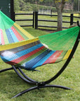 Mexican hammock and hammock stand