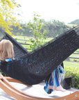 Black Hammock - Mexican Woven - Polyester