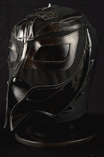 Black Mexican Wrestling Mask - Rey Mysterio
