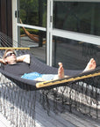 Cotton Black Bar Hammock