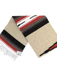 Mexican diamond blanket - beige