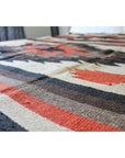 Earthy Coloured Mexican Diamond Blanket