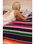Mexican Blanket as Bedspread