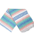 Soft, loose weave thick Mexican blanket