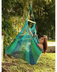 Chair Hammock - XL Size - Blue, Blue and Green