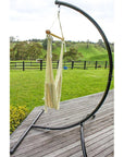 Curved chair hammock stand