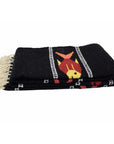Mexican beach blanket with classic fish design