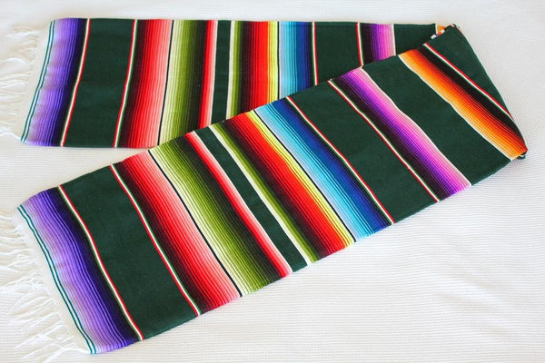 Green mexican blanket clearance