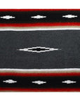 Dark diamond centre Mexican blanket