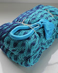 Double Blue Two Tone Cotton Hammock
