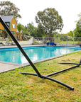 Black Metal Hammock Stand