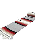 Grey Mexican Saltillo Blanket