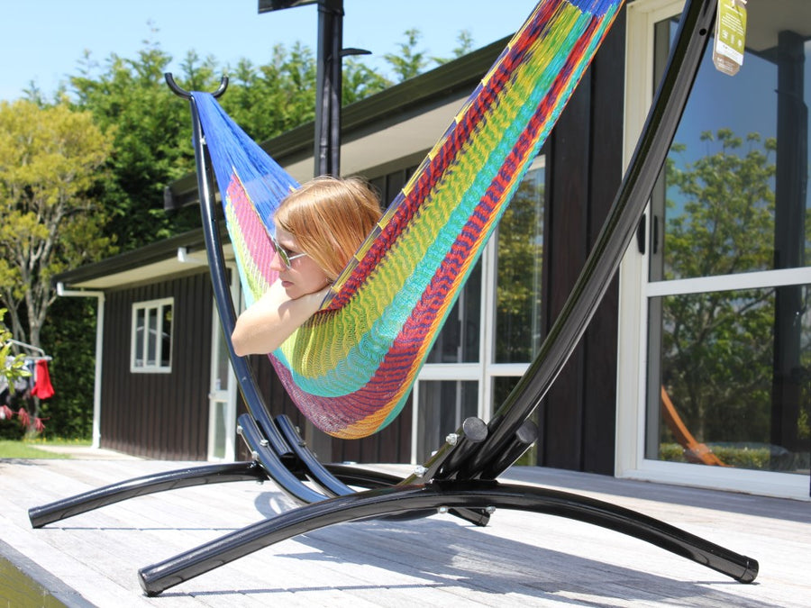 Hammock and Arc Metal Stand Package