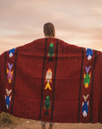 Mexican Blanket with colourful fish design