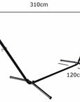 Metal hammock stand dimensions