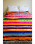 Mexican Yellow Colourful Bedspread