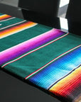 Mexican Blanket as Table Runner