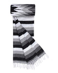 Mexican Diamond Blanket - Grey and Black