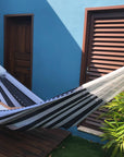 Cielo Woven Hammock - Mexican Handmade - Black and White