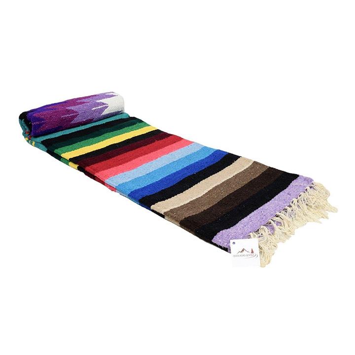 Mexican blanket - Colourful Saltillo