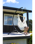 Outdoor Weather Resistant Chair Hammock and Stand