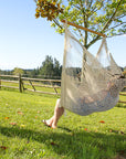 White Cotton Mexican Chair Hammock NZ