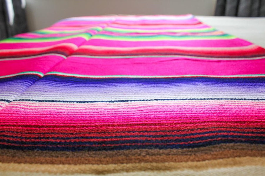 Mexican Blanket - Pink