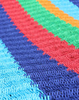 Rainbow Coloured Hammock - Mexican Made Bar Hammock