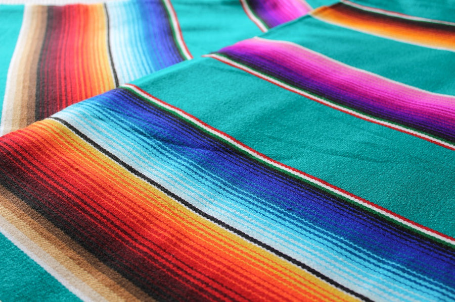 Colourful Mexican Blanket