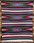 Striped Mexican Blanket - Handwoven in Mexico