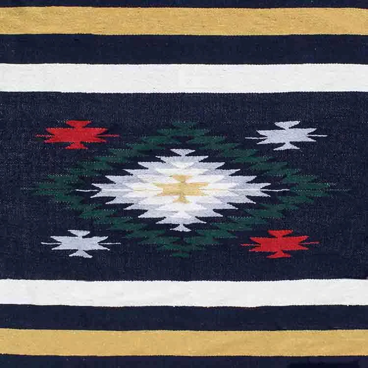 Diamond centre pattern Mexican blanket