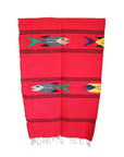 Blanket from Mexico - beach theme - fish blanket