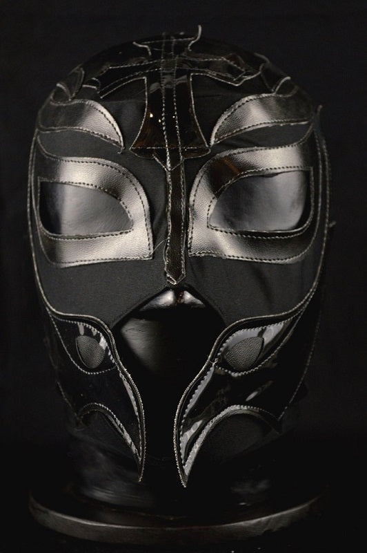 Lucha Libre Black Wrestling Mask