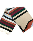 Soft woven Mexican blanket - handmade
