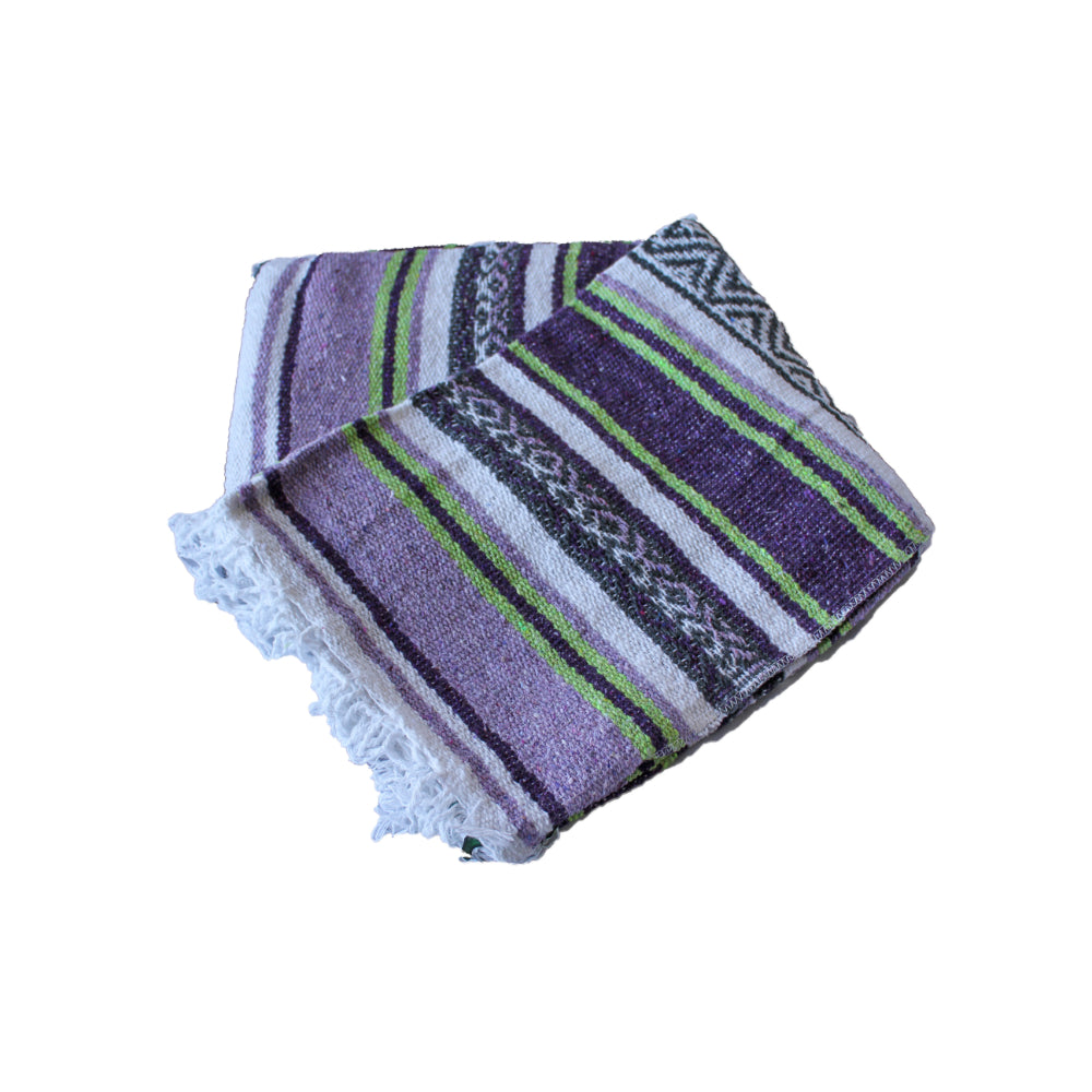 Mexican falsa rug in lavender purple colouring