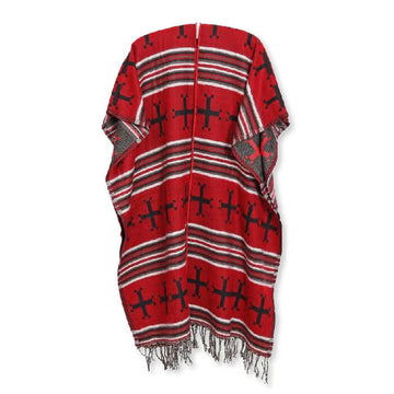 Ruana Red - Southwestern Style