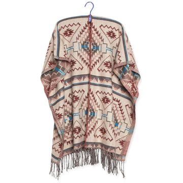 Southwestern Style Ruana - Shawl Poncho Style