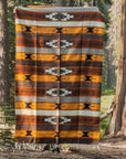 Large Mexican woollen blanket