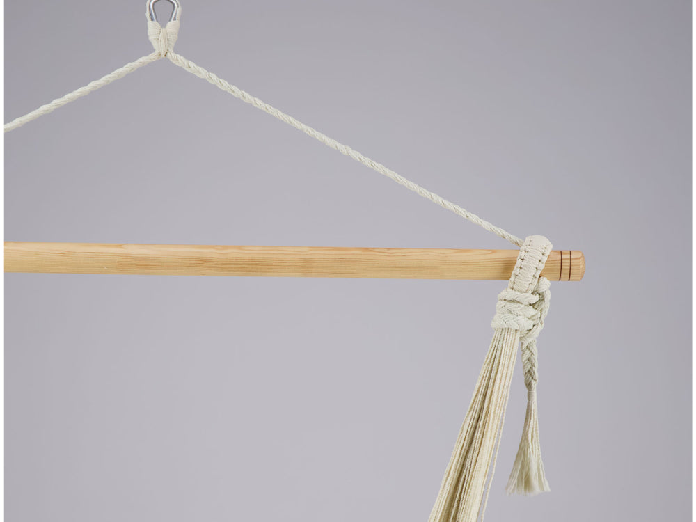 Mexican chair hammock - spreader bar detailing