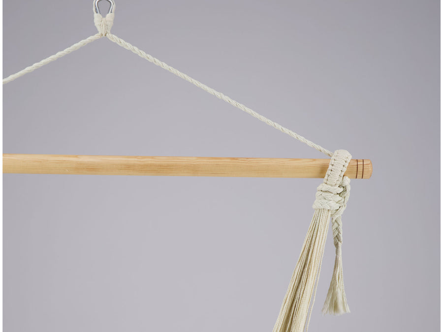 Mexican chair hammock - spreader bar detailing