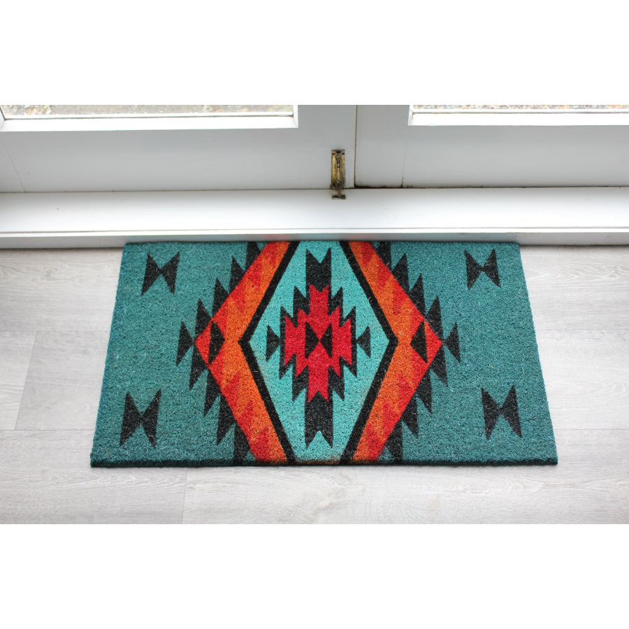 Colourful Western Style door mat