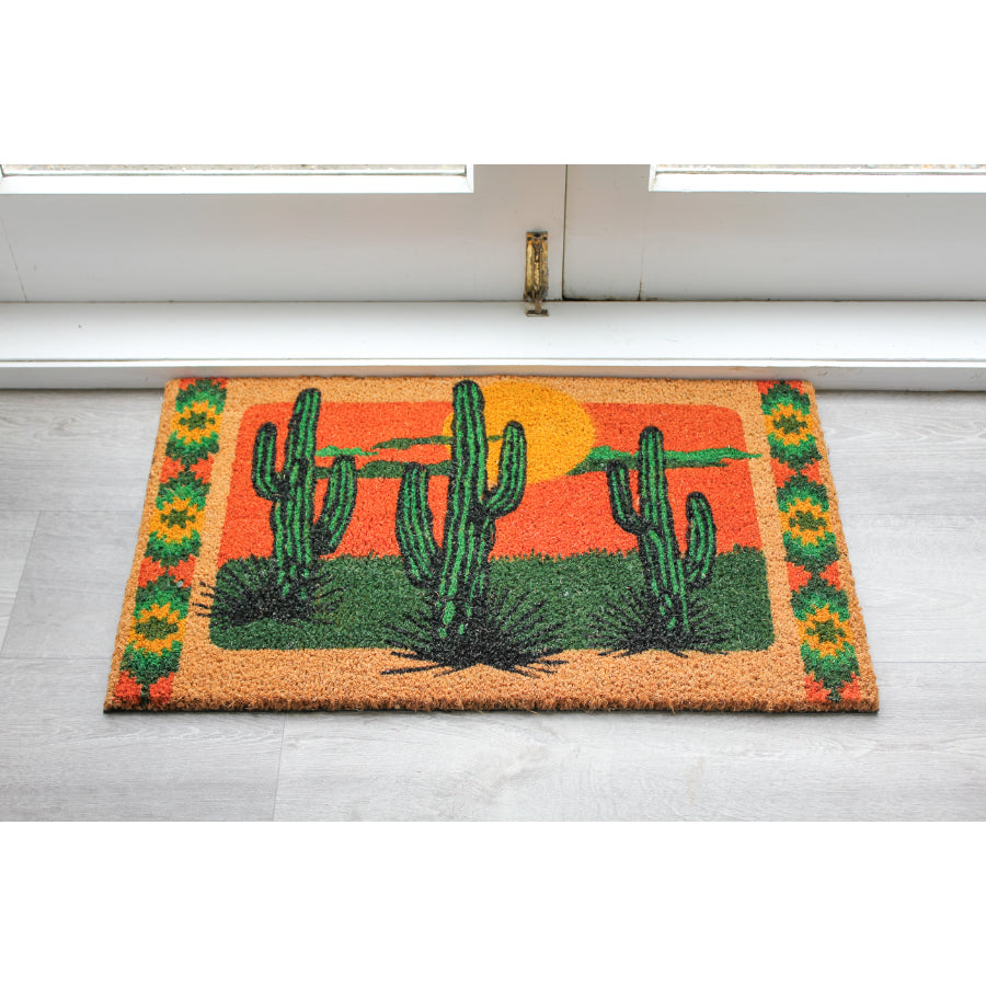 colourful home doormat