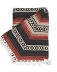 thick soft falsa blanket in brown tones