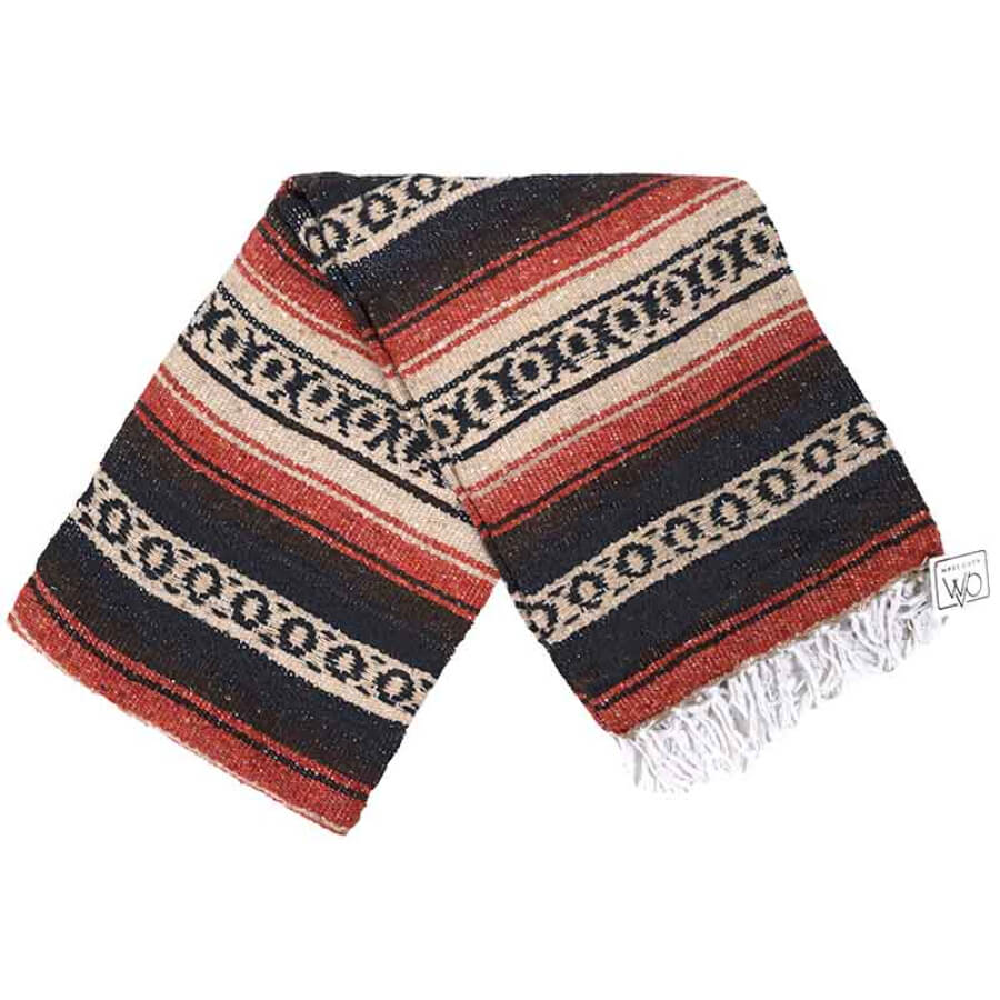 Mexican striped blanket - falsa